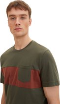 T-shirt--10668 Sky Capta- S- Tom Tailor Homme