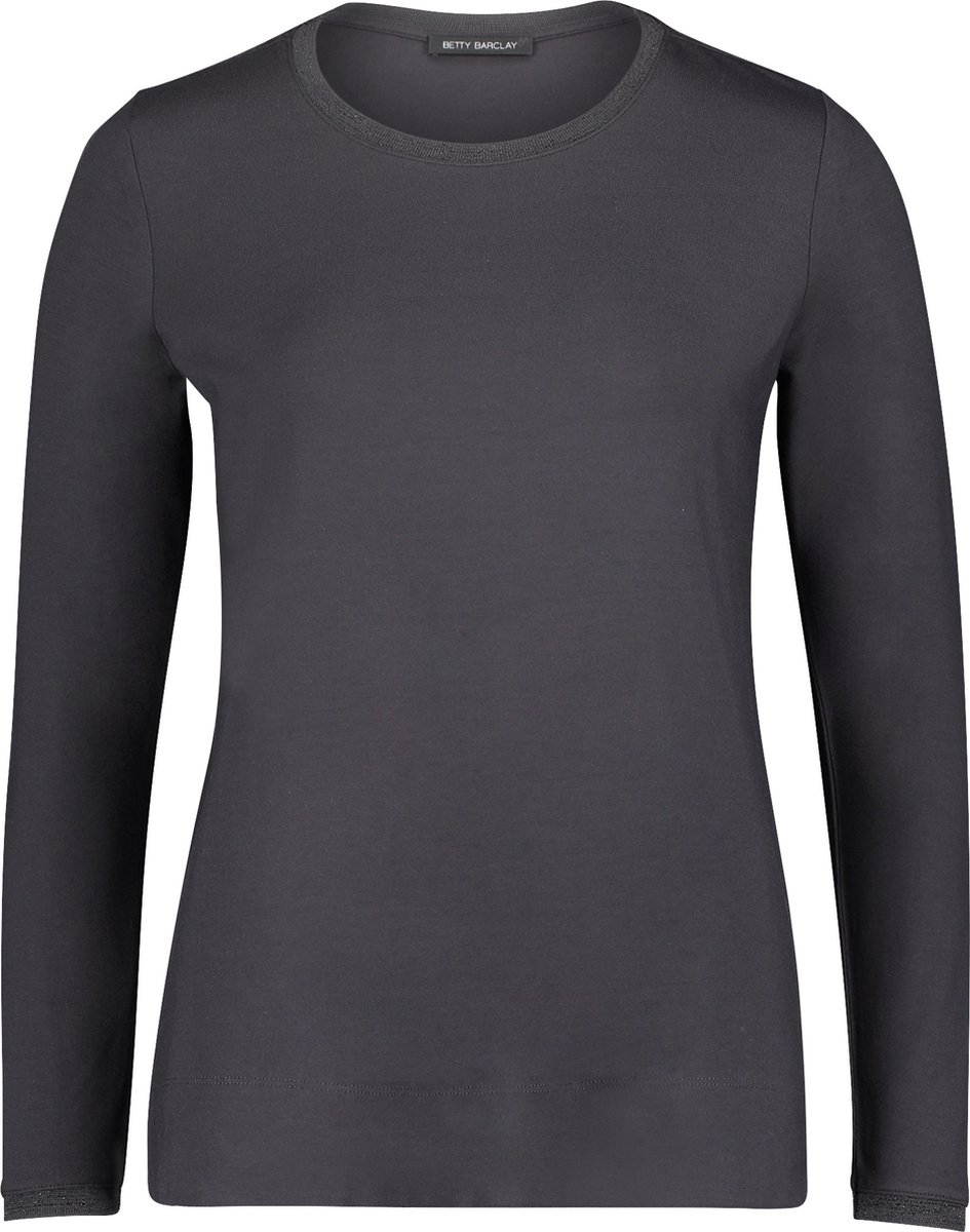 BETTY BARCLAY - T-hirt ronde hals - Maat 4XL - Vrouwen - 9048 Phantom -