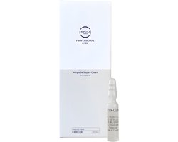 IONTO-COMED Professional Super-Clean ampullen voor gezichtsverzorging - Diepgaande reiniging voor vette, onzuivere huid – 10 stuks