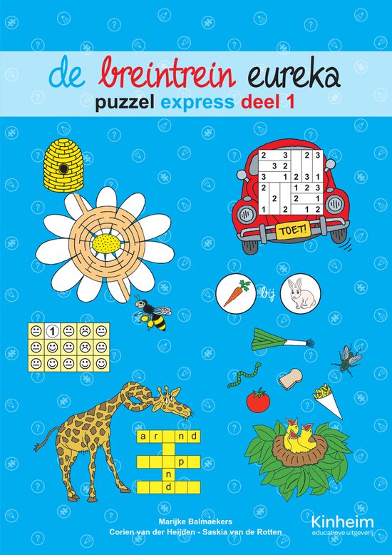 De Breintrein Eureka Puzzel Express Deel 1 - cover