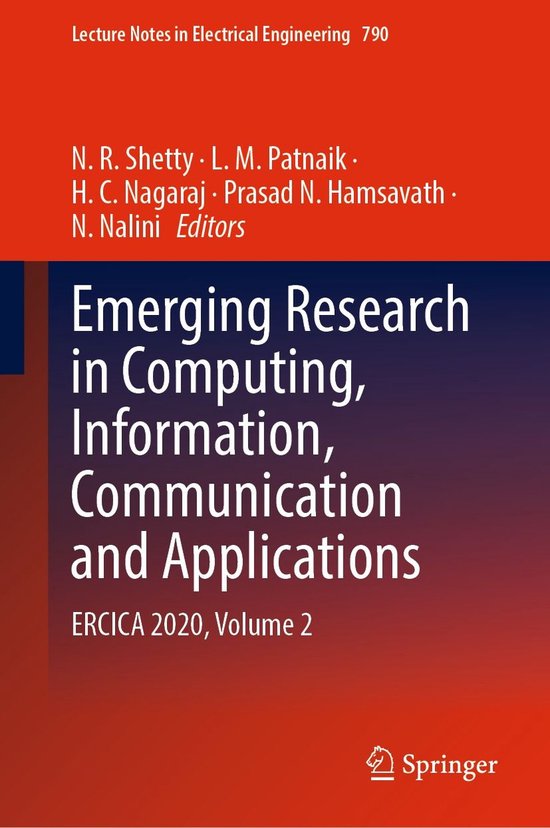 Springer Nature Proceedings excluding Computer Science - Eme ... - cover