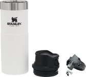 Stanley Trigger Action Tasse thermos – 453,6 g – Anti-fuite – Bouteille isotherme pour thé et café – Tasse thermos en acier inoxydable garde au chaud pendant 7 heures – Sans BPA – Passe au lave-vaisselle