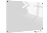 Whiteboard Glas Solid Clear White 120x180 cm | sam creative whiteboard | White magnetic whiteboard | Glassboard Magnetic