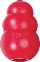 KONG Classic - Snackbal Honden Speelgoed - Rubber - 10.16cm - Rood - Maat L