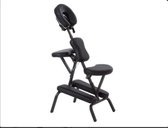 Ergonomische stoel voor massage of tattoo - Behandelstoel - Massagestoel - zwart - met draagtas