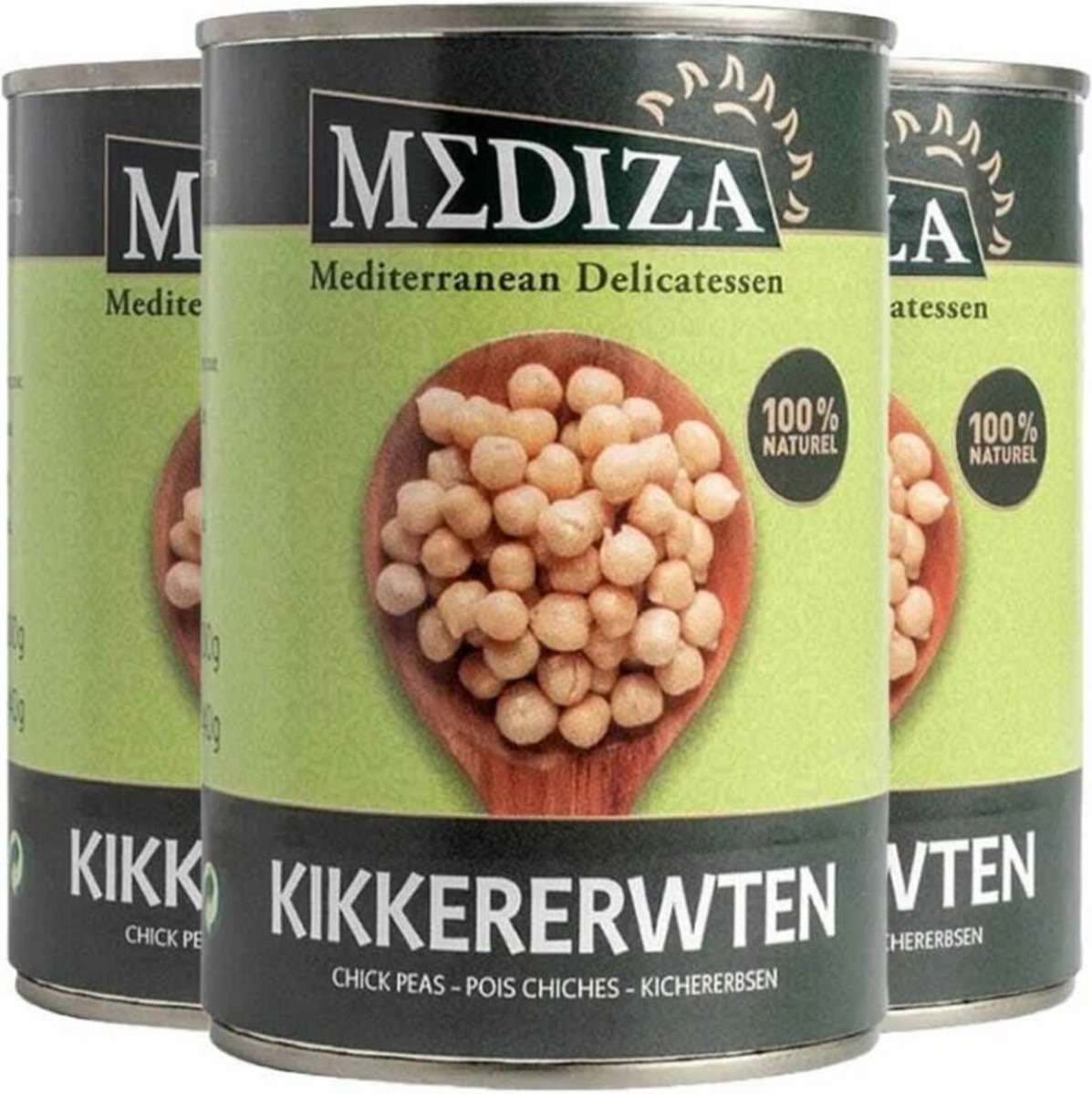 Image of 3x Mediza Kikkererwten 400 gr