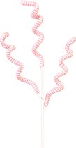 Vivi! Branche de Noël - Swirl de Menthe Poivrée - rose blanc - 91cm Plastique / Rose