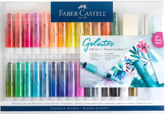 Faber-Castell – Gelatos Giftset – 34 stuks