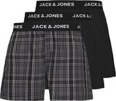 Jack & Jones Heren Wijde Boxershorts JACJAMES 3-Pack - Maat M