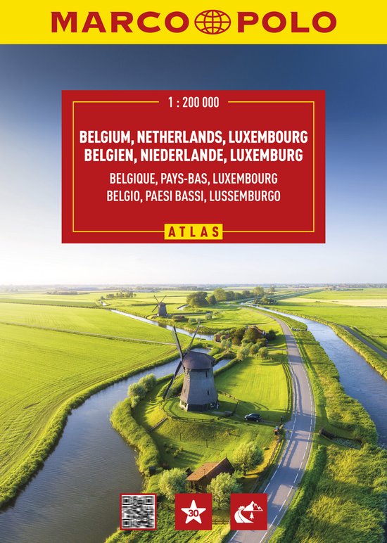 Marco Polo Atlassen - Marco Polo Wegenatlas Benelux