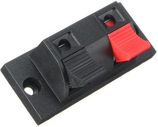 Terminal 2x Input Block Wire Cable Clip For LED Single Color Strip