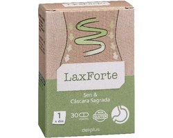 NATUURLIJK LAXANT laxerende middel _LaxForte Capsules Box 30 capsules (16,35 g) bevat senna en cascara heilig gemaakt van plantensoorten en aminozuren