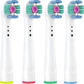 Tandenborstel opzetstukjes geschikt voor Oral B - Vervanging 3D White EB18
