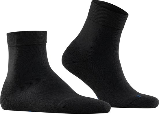 FALKE Cool Kick unisex sokken kort - zwart (black) - Maat: 39-41