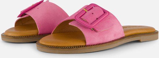 Tamaris Slippers roze Leer - Dames - Maat 40