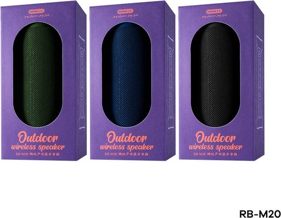 Remax RB-M20 - Draadloze Bluetooth Speaker - Outdoor - 20W - Zwart - BT 5.3 van Remax — afbeelding 3