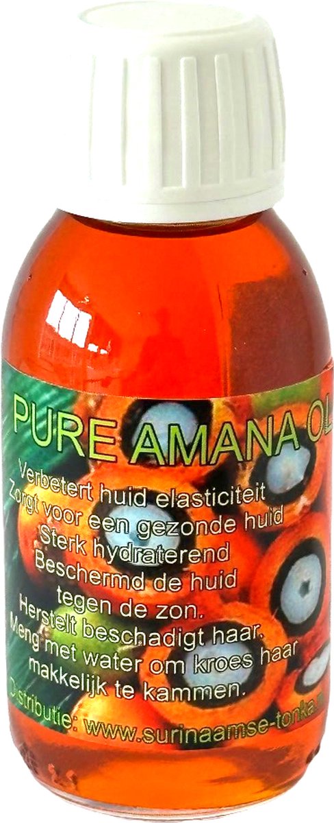 Amana olie puur 100 ML (koudgeperst & onbewerkt)
