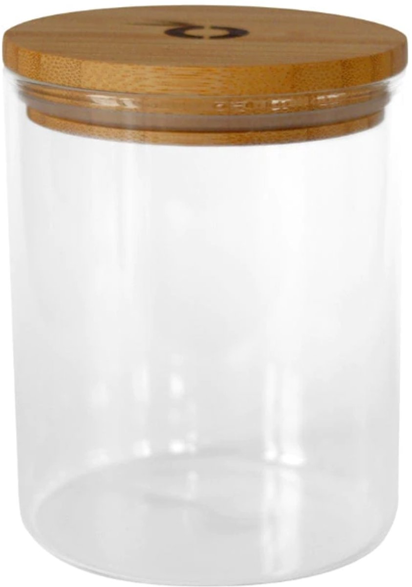 Pandoo Classic - Glazen Voorraadpot - 800ml - Luchtdichte glazen pot - Voedsel bewaren in glas - Keukenorganisatie met glazen pot
