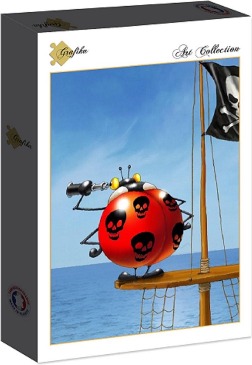 2000 Stukjes - Piraten - Francois Ruyer Grafika - Legpuzzel
