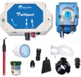 POOLTRONICS Zwembad Waterbehandeling Chloor Onderhoud en dosering automatisatie pakket - inclusief Rx (Chloor) sonde - WIFI besturing via Smartphone - CL MODULE
