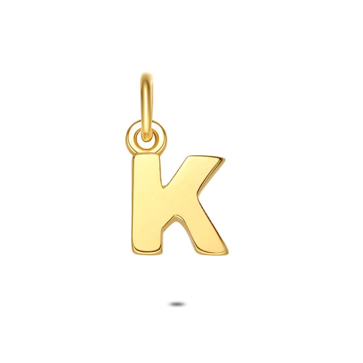 Twice As Nice Hanger in 18kt verguld zilver, letter K
