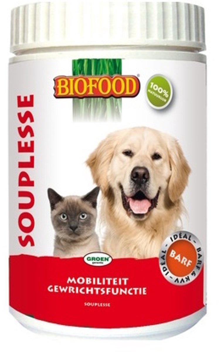 Biofood Voedingssupplement Biofood Souplesse (glucosamine/chondroïtine) 450 gr
