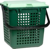 BioMat AirBox - Afvalemmer - Default - Geurvrij Ontwerp - Milieubewust - Composteerbare vuilniszakken