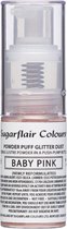 Sugarflair Pump Spray Voedingskleurstof - Glitter Nevel - Baby Roze - 10g