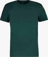 Unsigned heren T-shirt ronde hals groen - Maat 3XL