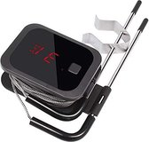 Digitale Vleesthermometer,Bluetooth BBQ Thermometer met 2 Probes en Kook Timer Optie voor Voedsel Koken Grillen Vlees Roken Oven