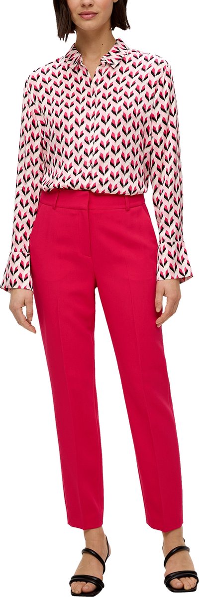 Black Label Women-Broek--4554 LILAC/PINK-Maat 36