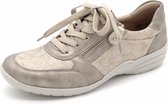 Remonte Dames Sneaker - R7637-60 Beige - Wijdte H - Maat 38