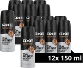 AXE Dark Temptation Anti-Transpirant Spray - 12 x 150 ml - Voordeelverpakking