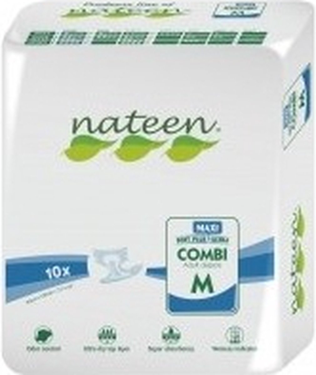 Goedkoopste Nateen Combi Maxi Medium - 1 pak van 10 stuks