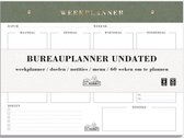 Hobbit - Bureauplanner Undated - 1 week op 1 pagina - A5+ (19 x 25,5 cm) - groen