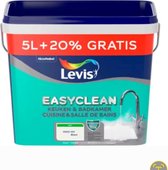 Levis Easyclean - Keuken & Badkamer - Mat - Wit - 5+1L