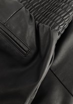 Notre-V Leather Pants Bobby Broeken & Jumpsuits Dames - Jeans - Broekpak - Zwart - Maat 34