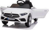 Elektrische Kinderauto Mercedes-Benz CLS 300 12V Met Afstandsbediening 1 tot 3.5 jaar (Wit)