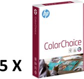 Kleurenlaserpapier HP Color Choice - A4 - 100gr - wit - 5x500 vel (Doos)