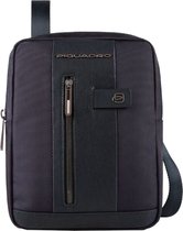 Piquadro Ca1816br2/blu - Ipad? Crossbody Bag In Recycled Fabric 42021990 - Beauty Case, Pouch In Nylon And Leather