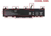 Compatible Accu geschikt voor HP Elitebook 830 / 835 / 840 / 845 (G7-G8) Series - 11.4V 4500mAh - P/N: CC03XL