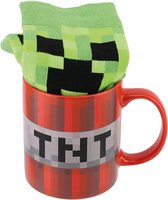 Minecraft - Mok & Sokken Set - Creeper - TNT
