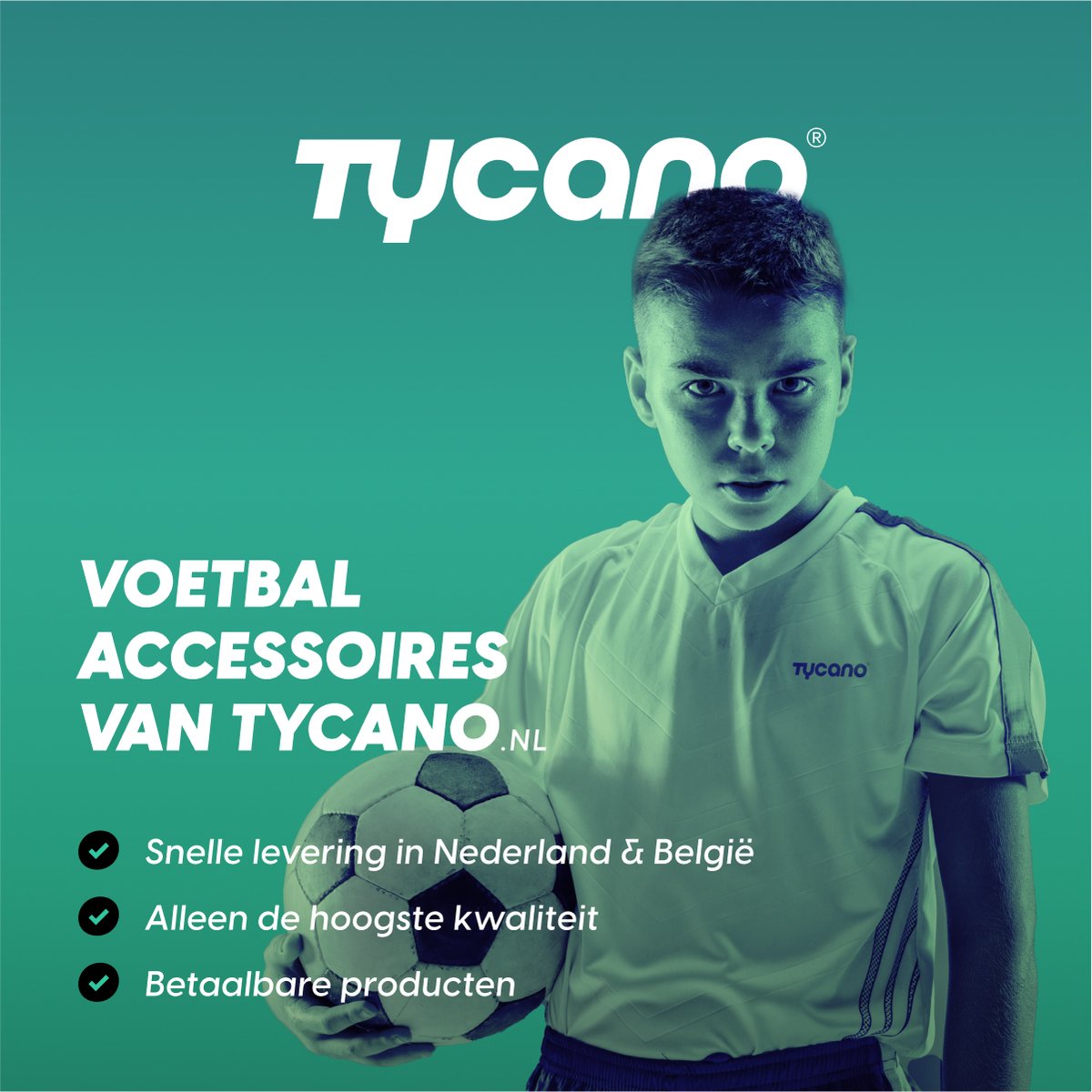 Tycano Verstelbare Rebounder - 84 x 84 cm - Voetbaldoel - Kickback - Voetbal Bouncer - Tchouk — afbeelding 5