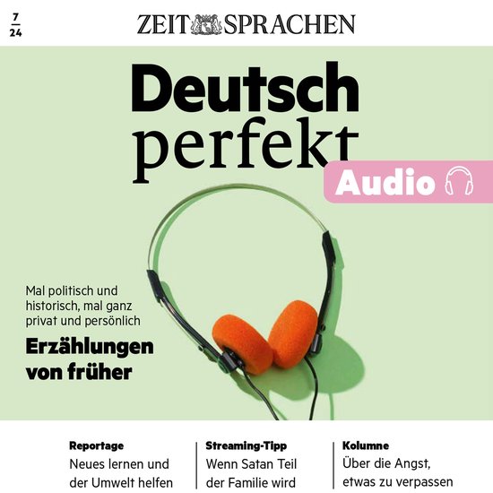 Deutsch lernen Audio – Erzählungen von früher - cover