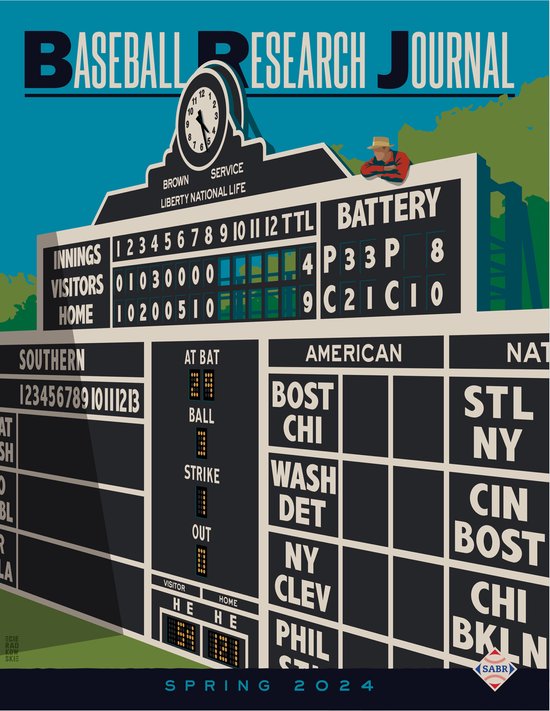 Baseball Research Journal (BRJ), Volume 53 #1 - cover