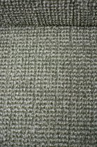 Fluffy stof groen met streepjes 1 meter - modestoffen voor naaien - stoffen