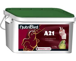 Nutribird A21 handopfokvoer 3 kilo - Nutribird - Vogelvoer - Pellets - Nutribird a21
