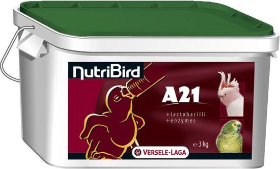 Nutribird A21 handopfokvoer 3 kilo - Nutribird - Vogelvoer - Pellets - Nutribird a21