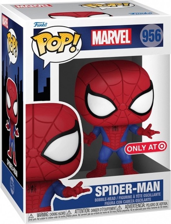 Funko Pop! Marvel: Spider-Man: The Animated Series - Spider-Man - US  Exclusive
