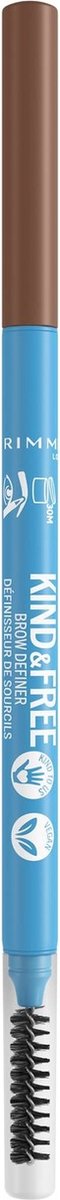 Rimmel Kind & Free Brow Definer - 004 Caramel